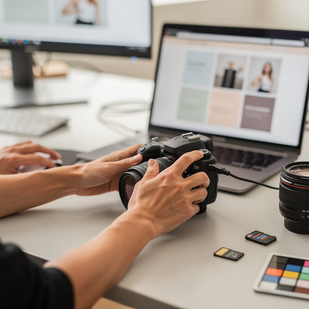 MoryTakesPhotos professional photographer and web designer collaborating on integrated digital services for businesses